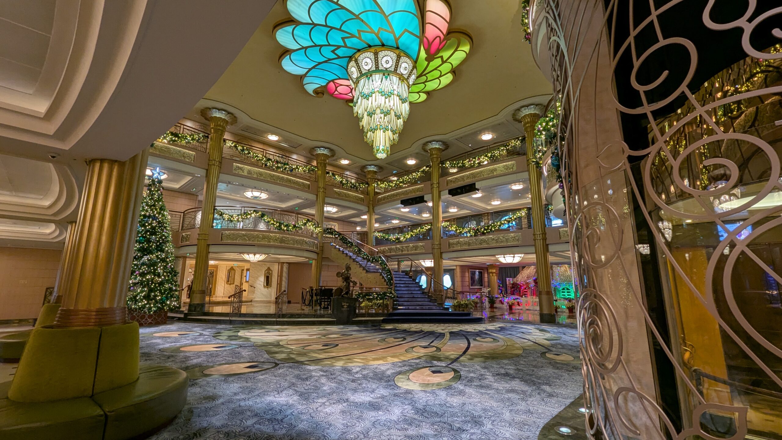 Atrium of the Disney Fantasy