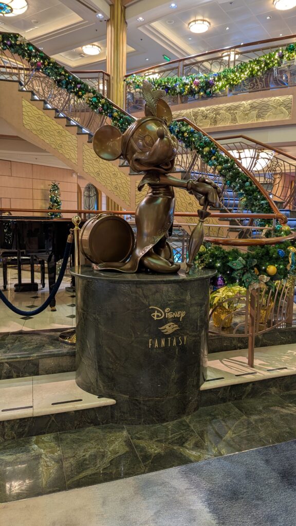 Atrium of the Disney Fantasy