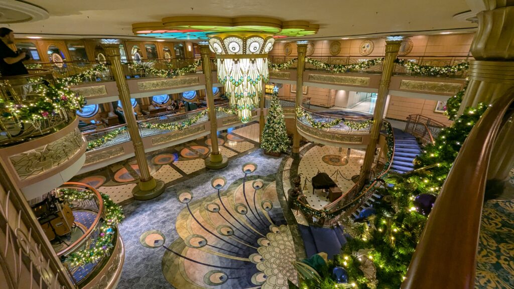 Atrium of the Disney Fantasy