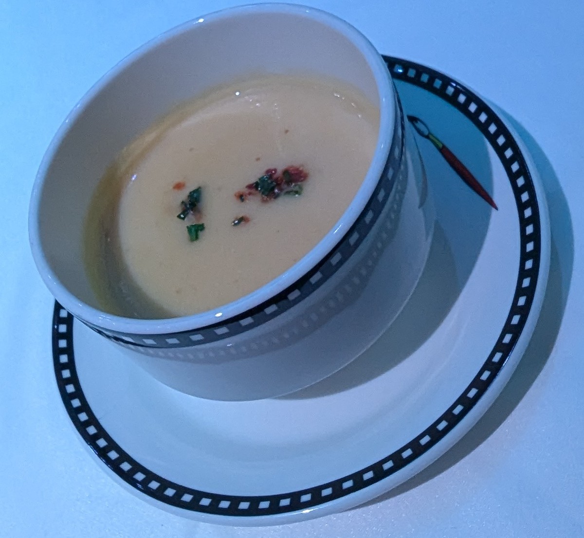 Loaded Potato and Cheese Soup from Animator's Palate on Disney Fantasy