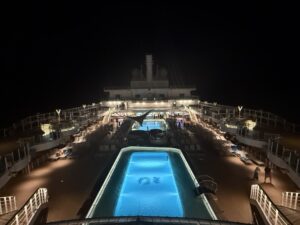 Nightime on the Enchanted Princess