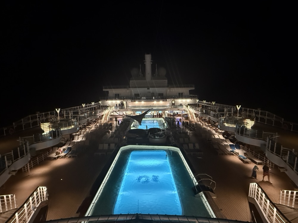 Nightime on the Enchanted Princess