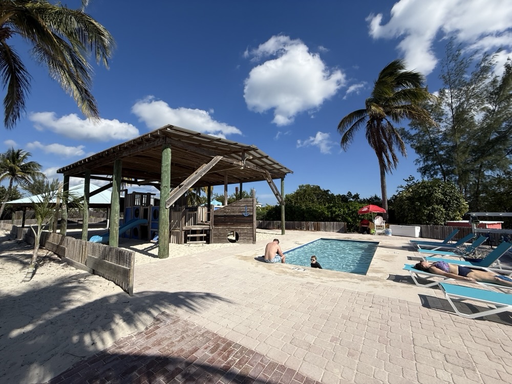 Children's play area complete with a kids-only pool on Princess Cays