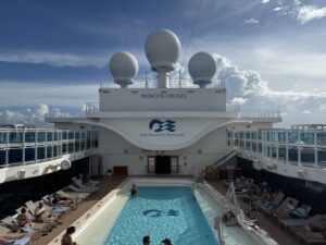 Adults-only pool on Enchanted Princess