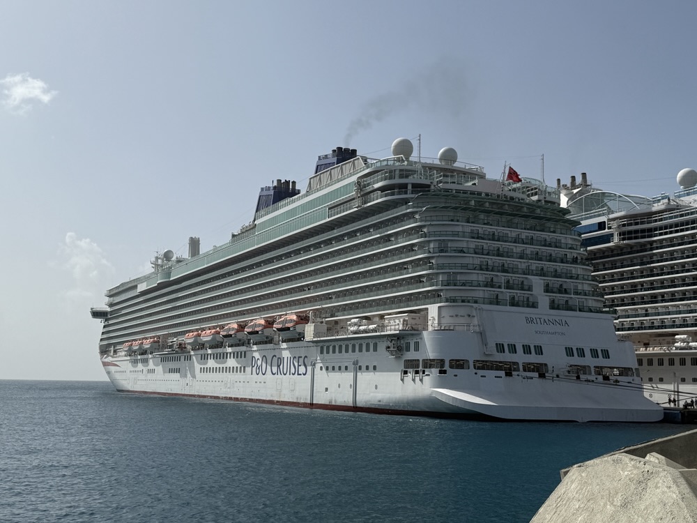 Britannia in St. Maarten on December 24, 2024