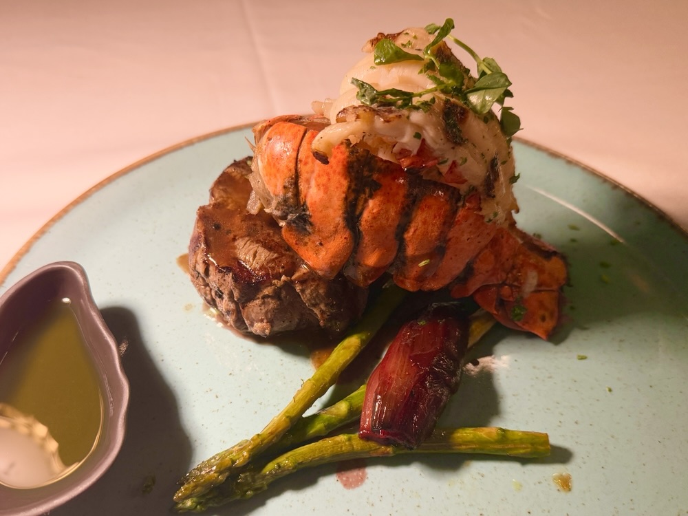 Filet and lobster from The Catch by Rudi on Enchanted Princess