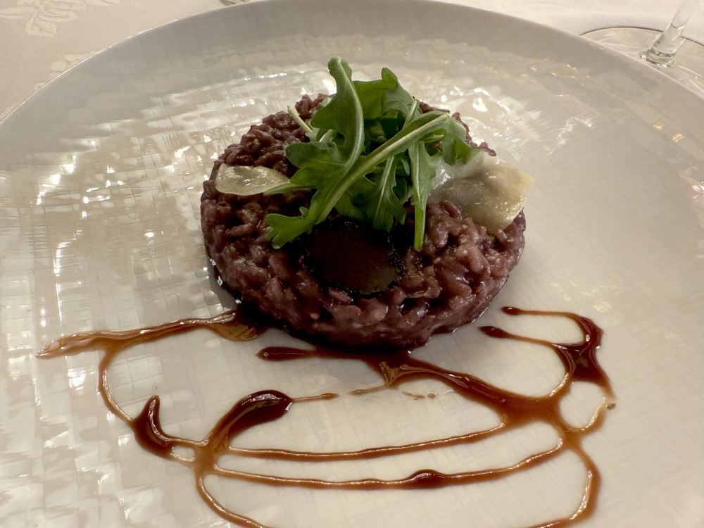 Black truffle risotto