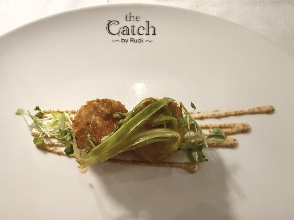 Crab cakes from The Catch by Rudi on Enchanted Princess