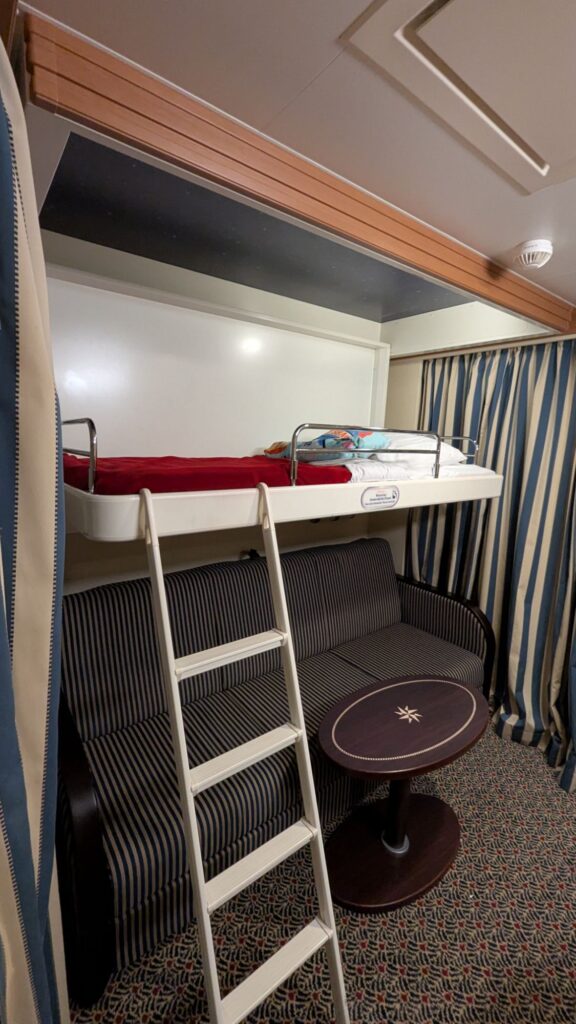 Family Verandah Staterooms 8038 on Disney Fantasy