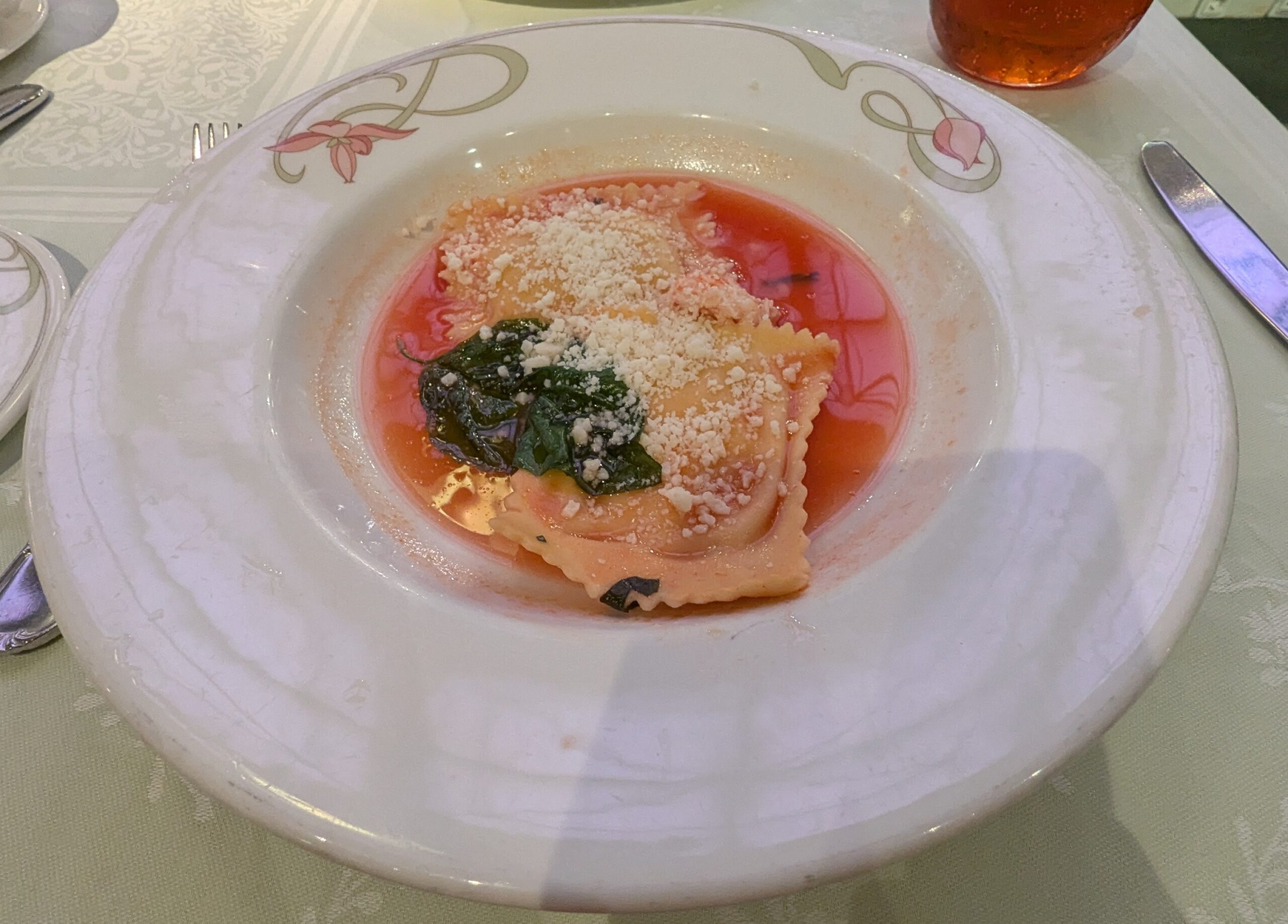 Lobster Ravioli from Enchanted Garden