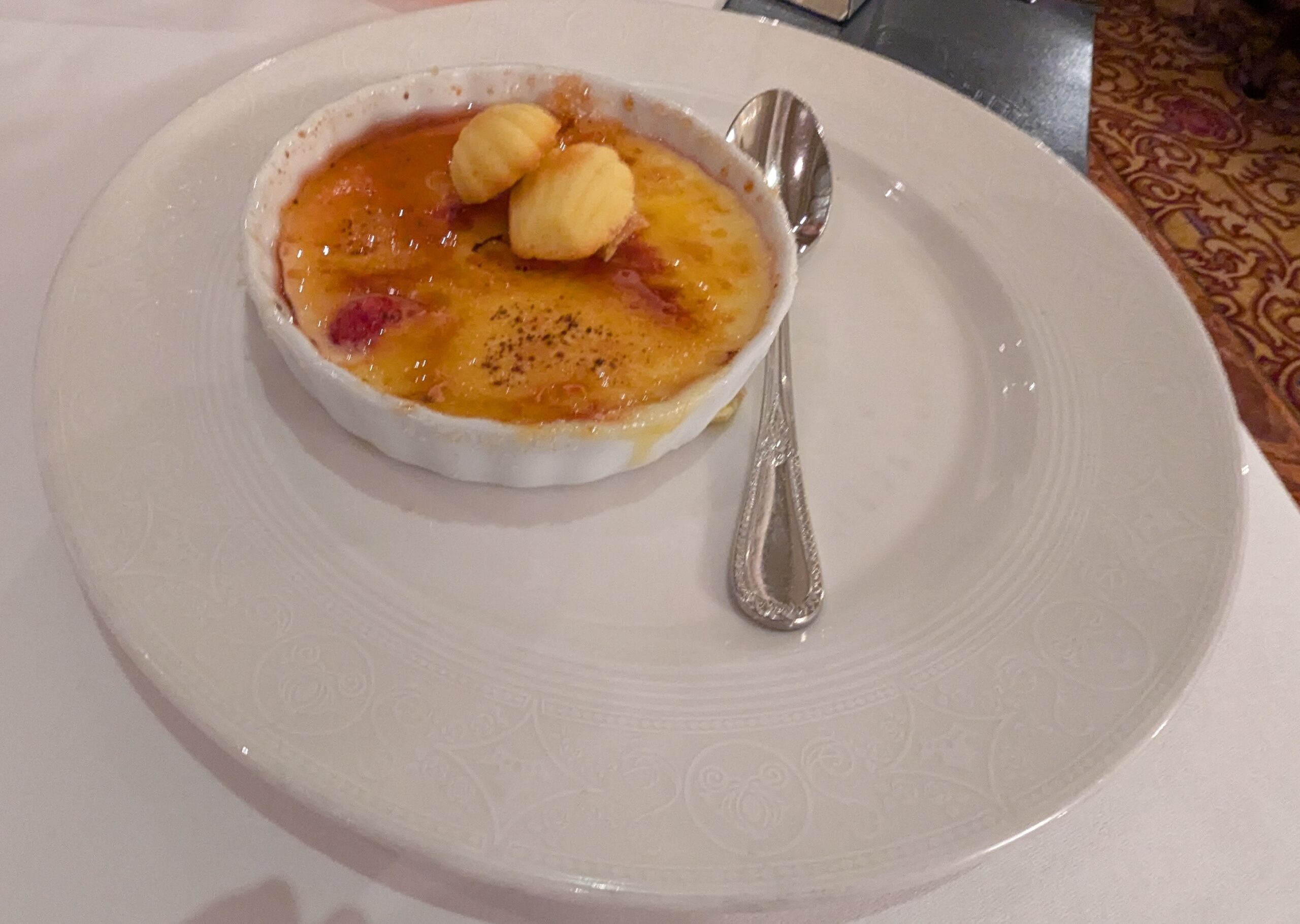 Raspberry Creme Brulee