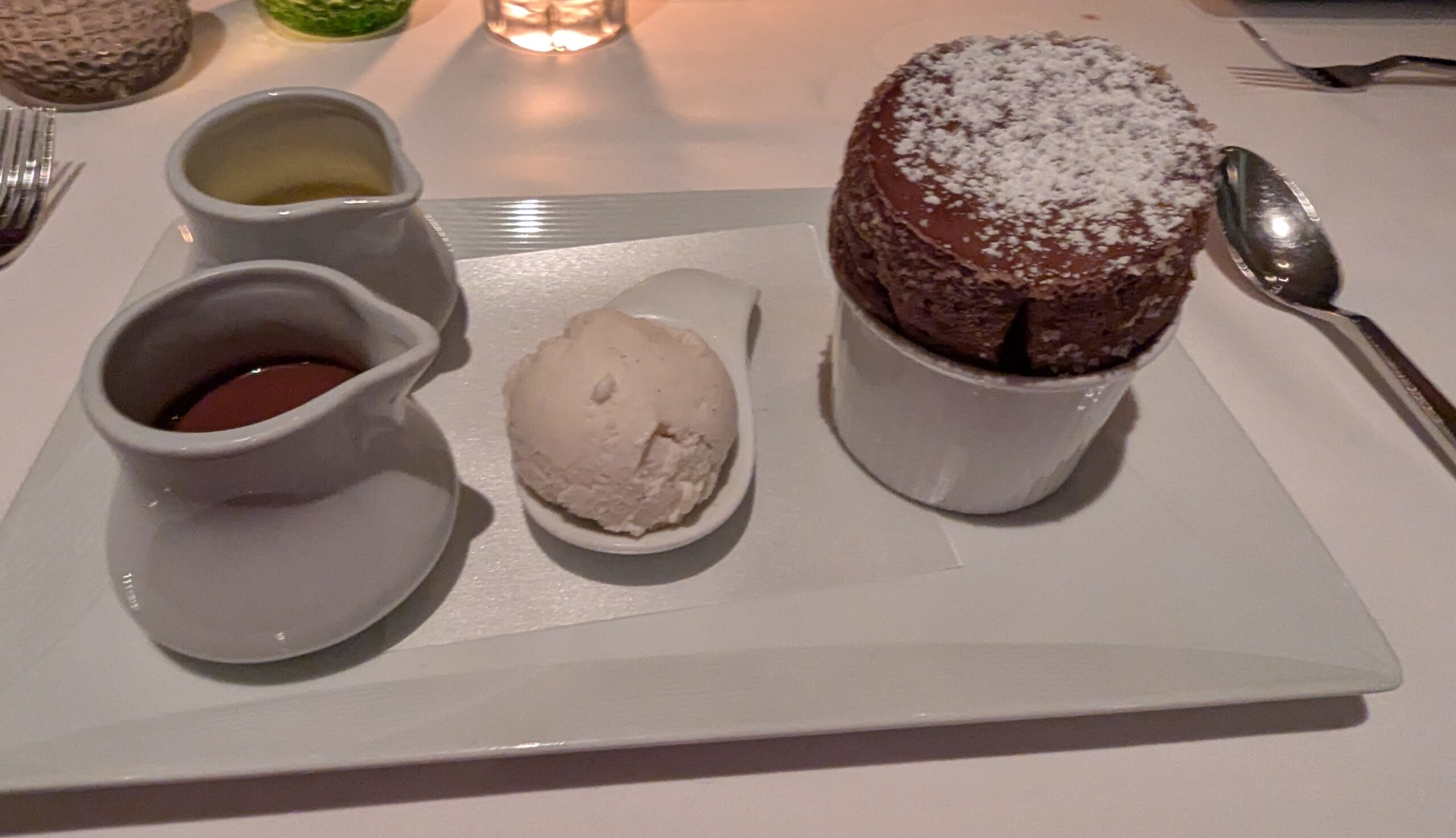 Chocolate Souffle from Palo