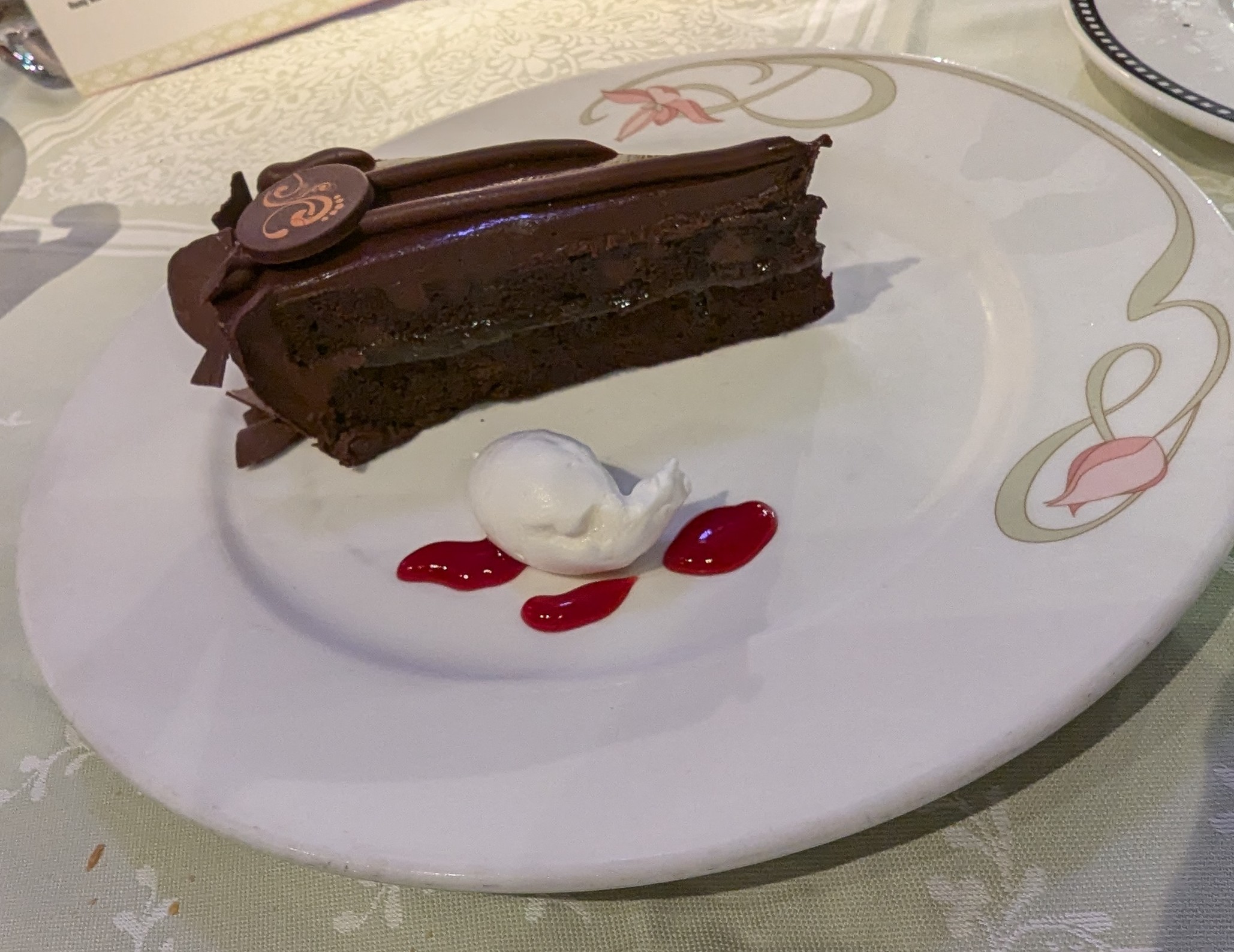 Sacher Torte from Enchanted Garden