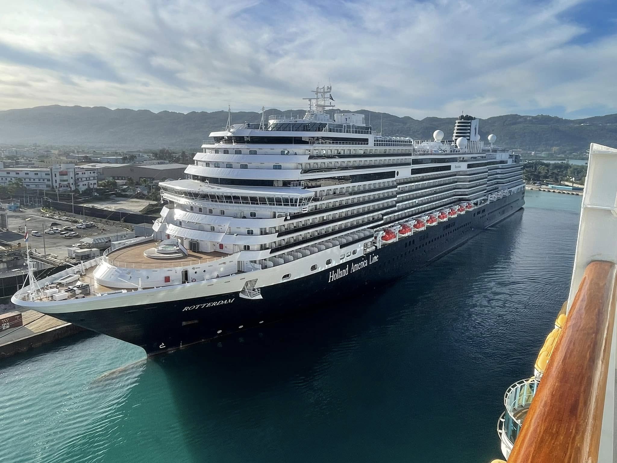 Holland America Line's Rotterdam in Montego Bay, Jamaica