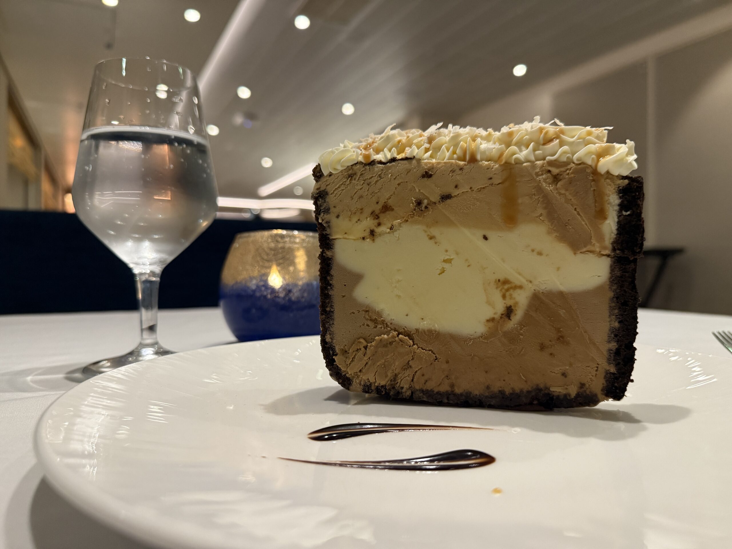 Mile-High Gelato Pie from Viaggio on Carnival Venezia 