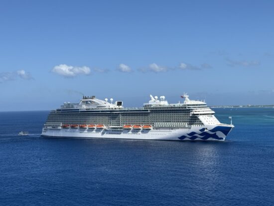 Princess Cruises Sun Princess in Grand Cayman