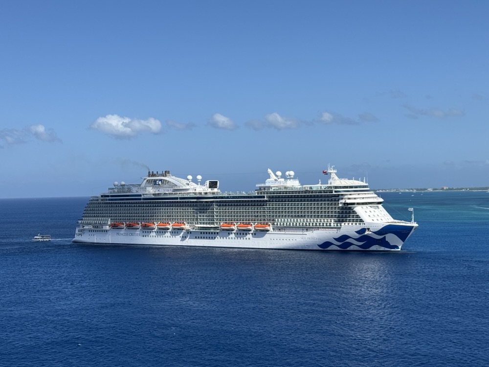 Princess Cruises' Sky Princess in Grand Cayman