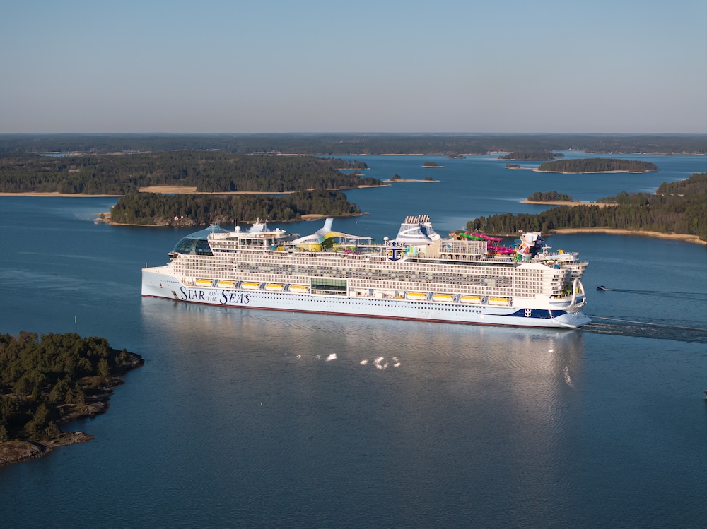 Star of the Seas Begins Sea Trials