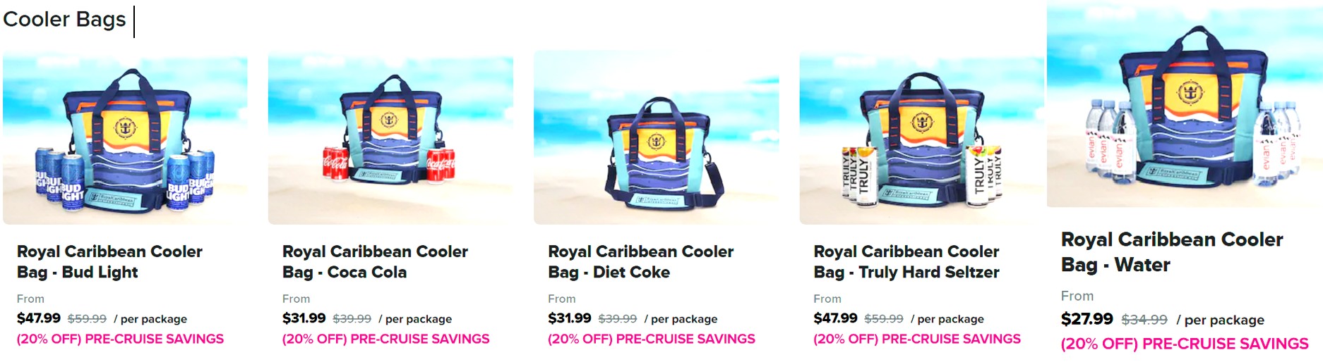 Royal Caribbean Cooler Bags