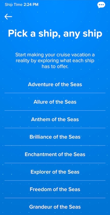 App screenshot