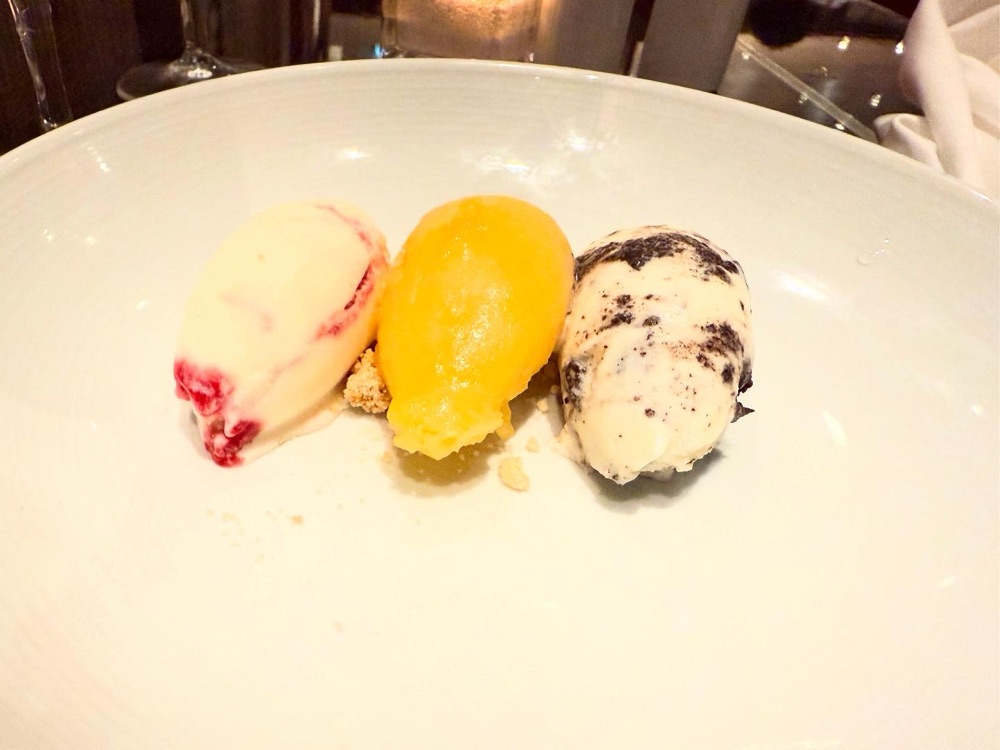 Ice Cream and Sorbet from Fahrenheit 555 on Carnival Celebration