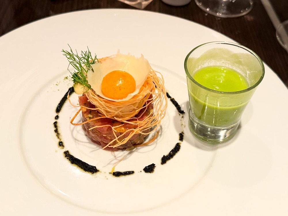 Tuna Tartare from Fahrenheit 555 on Carnival Celebration