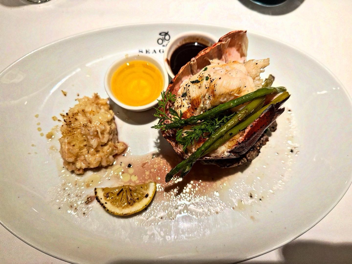 Surf and Turf from Rudi's Seagrill on Carnival Celebration