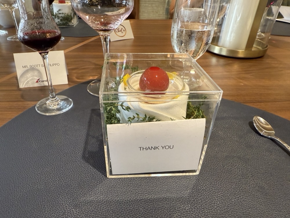 Cheesecake Sphere - The Chef's Table