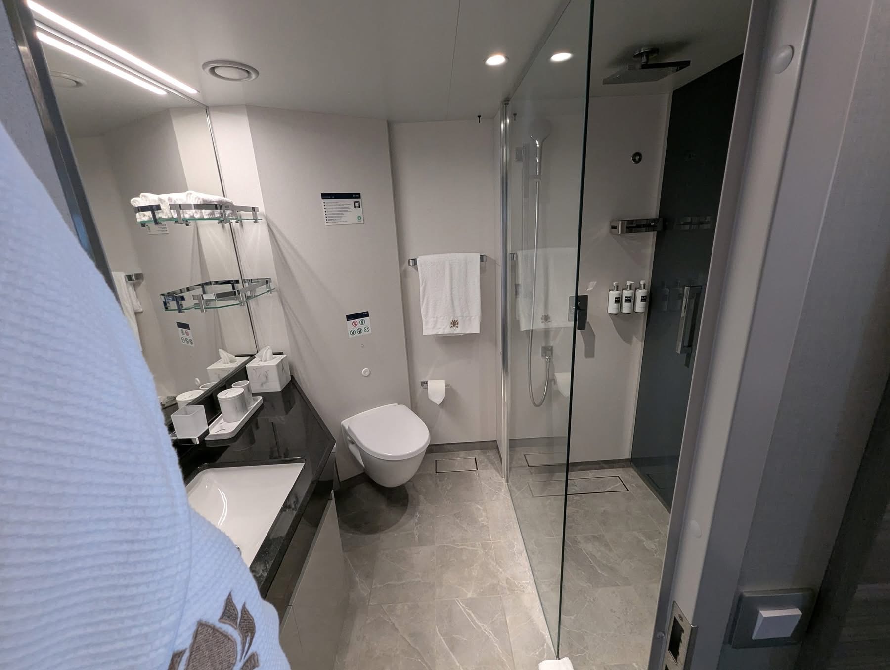Deluxe Balcony Yacht Club Suite 20021 on MSC World America
