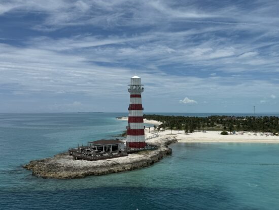 Departing from Ocean Cay Marine Reserve on July 22, 2025