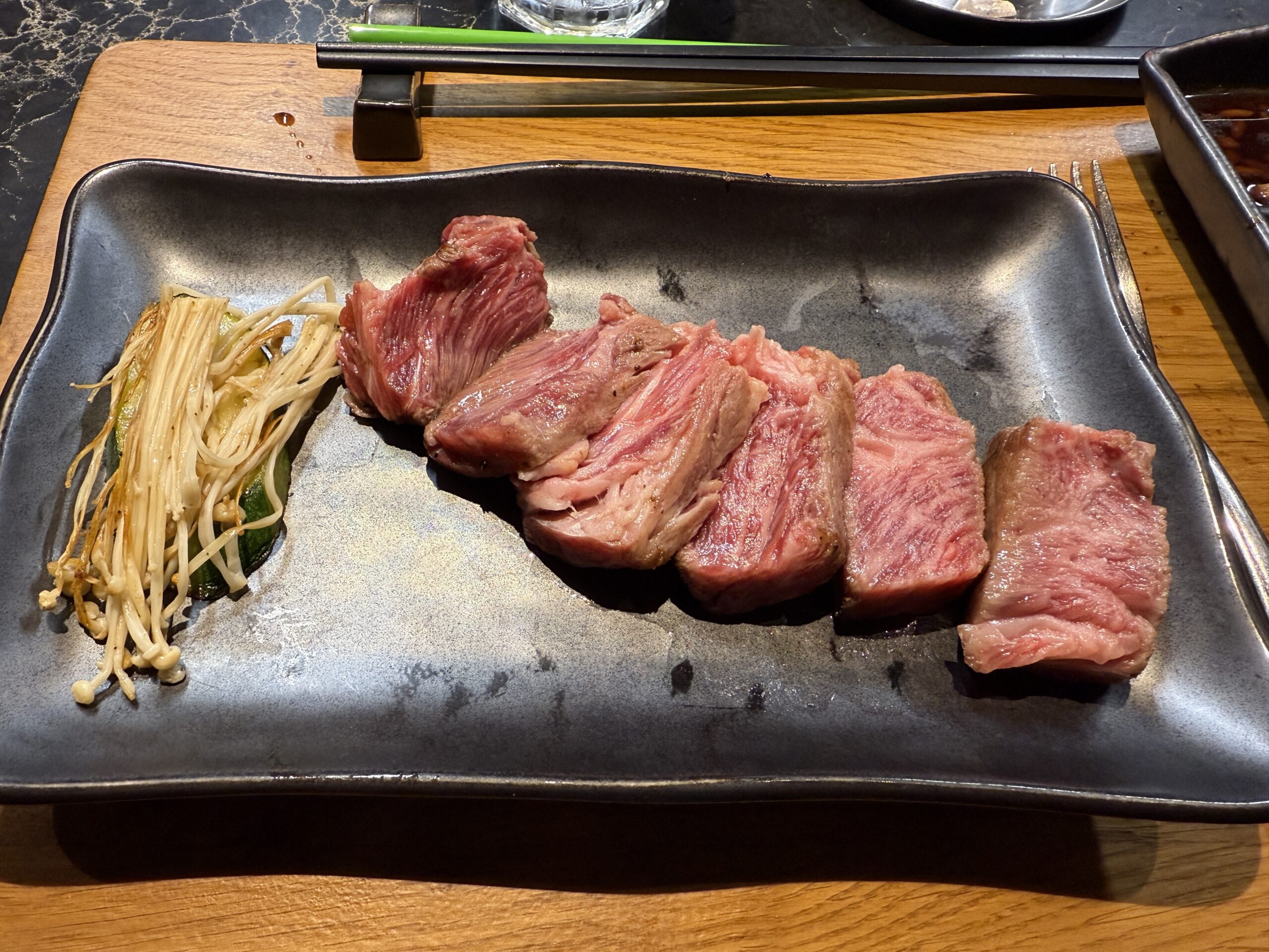 Wagyu from Kaito Teppanyaki on MSC Seashore