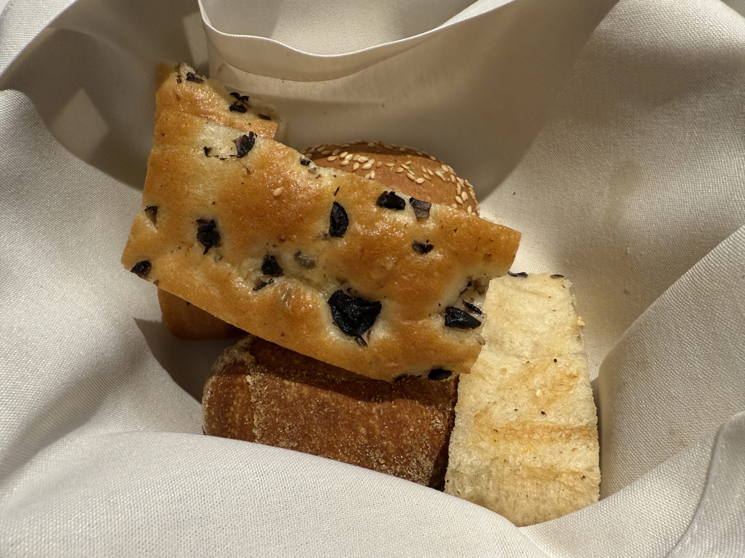 Bread basked from MDR on MSC Seashore