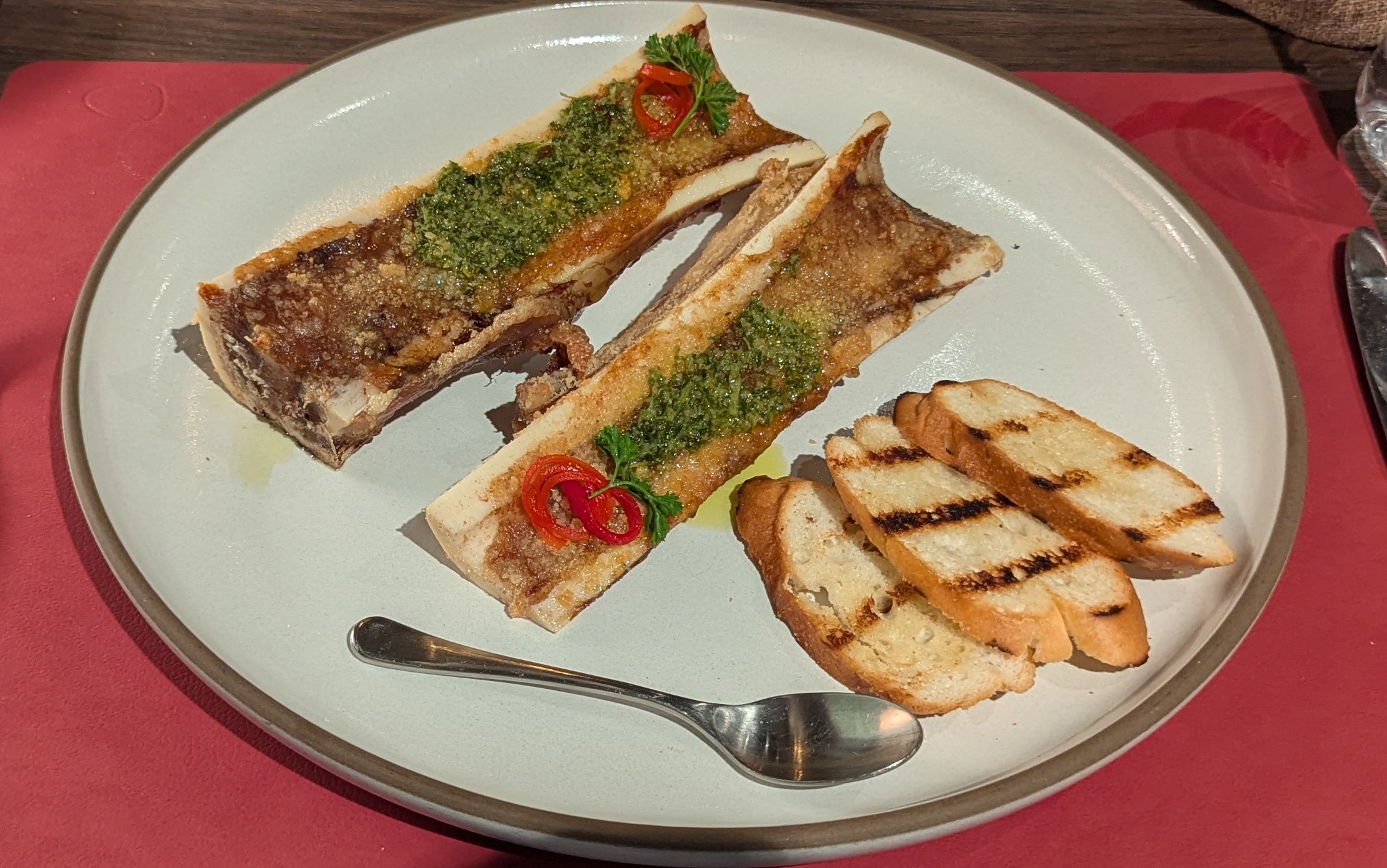Bone Marrow from Butcher's Cut on MSC World America