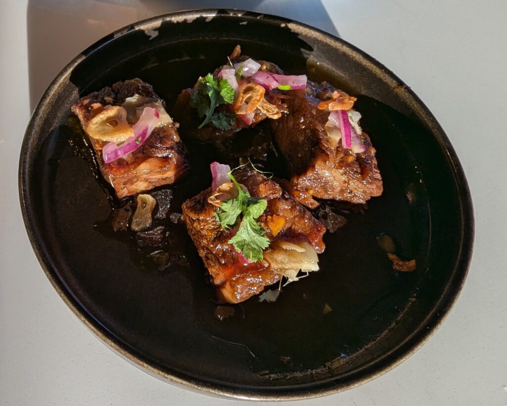 Korean Grilled Beef Ribs at La Brasserie on MSC World America