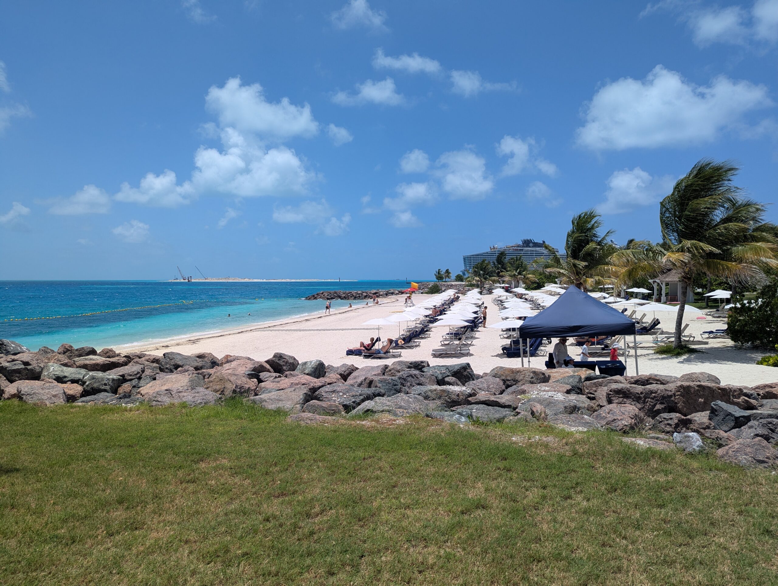 Yacht Club Beach at MSC Ocean Cay Marine Reserve