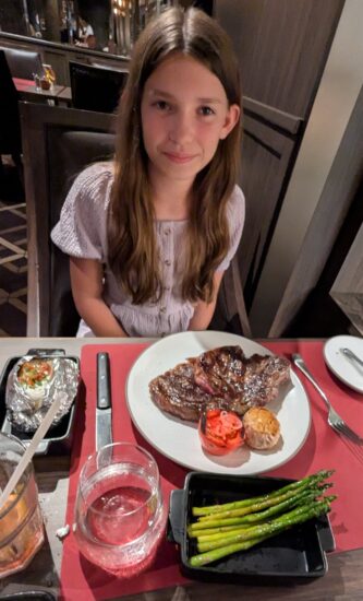Ribeye at The Butcher's Cut on MSC World America