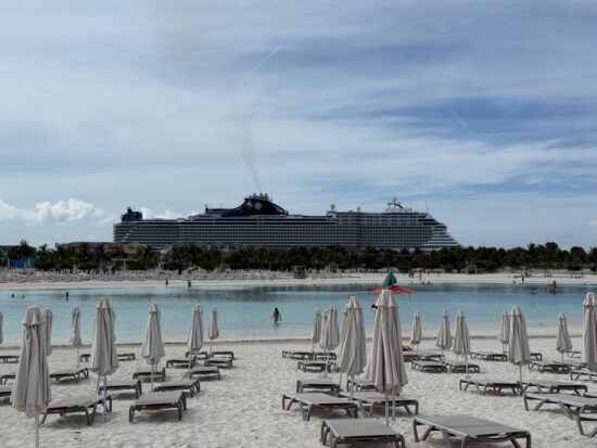 North Beach on MSC Ocean Cay Marine Reserve