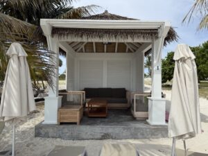 Yacht Club Cabana 1 at Ocean House Beach MSC Ocean Cay Marine Reserve