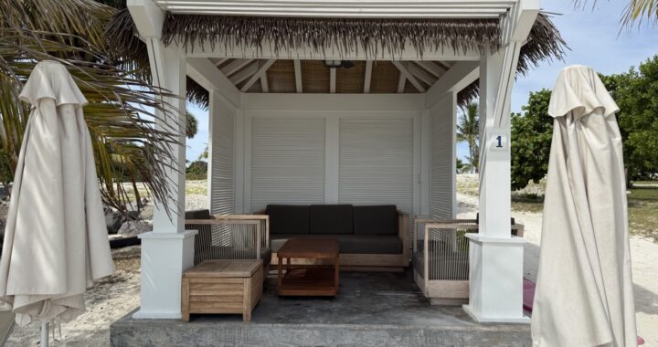 Yacht Club Cabana 1 at Ocean House Beach MSC Ocean Cay Marine Reserve