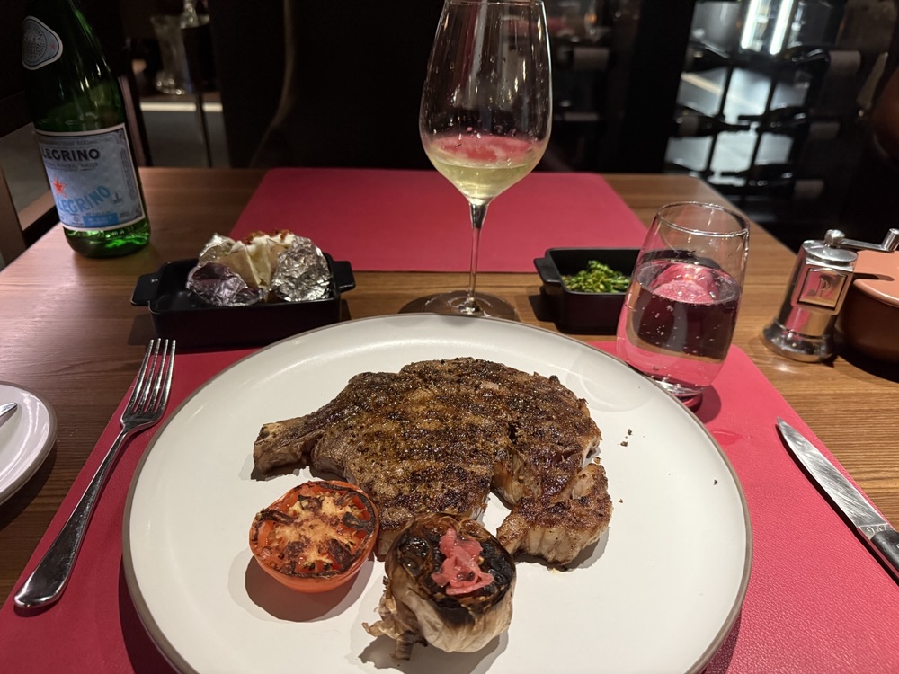 Blackened Ribeye from Butcher's Cut on MSC Seashore