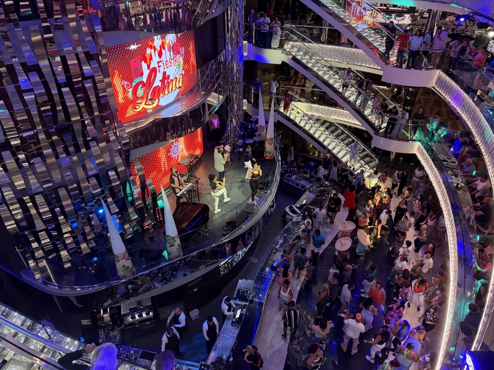 Fiesta Latina on MSC Seashore