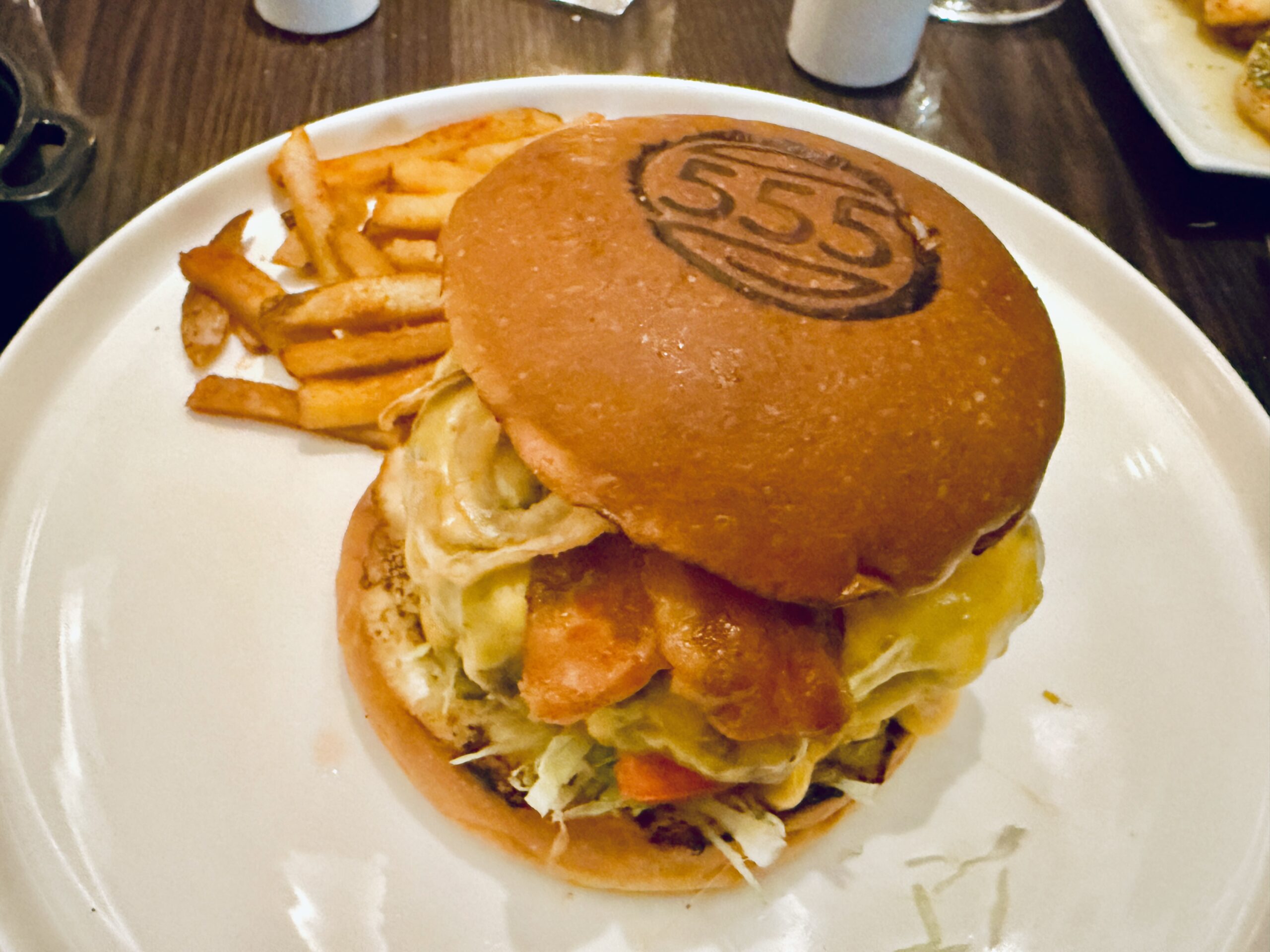 $25 Wagyu Burger from Fahrenheit 555 on Carnival Celebration
