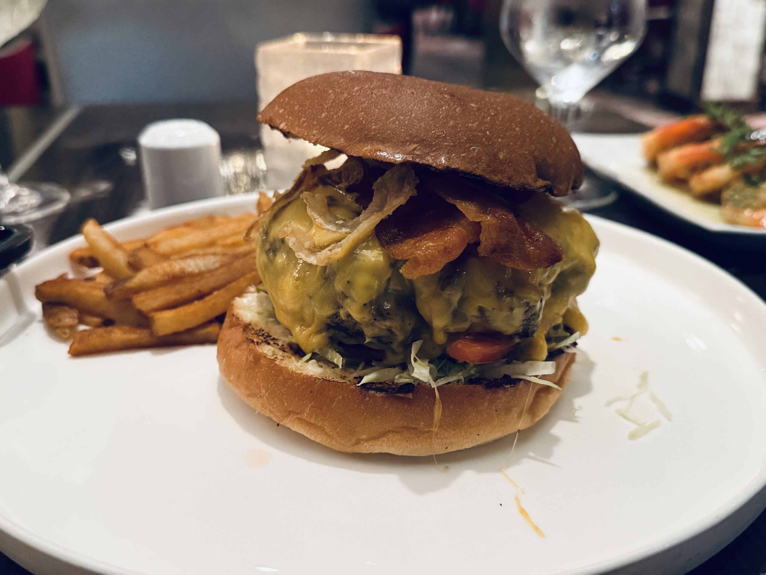 $25 Wagyu Burger from Fahrenheit 555 on Carnival Celebration