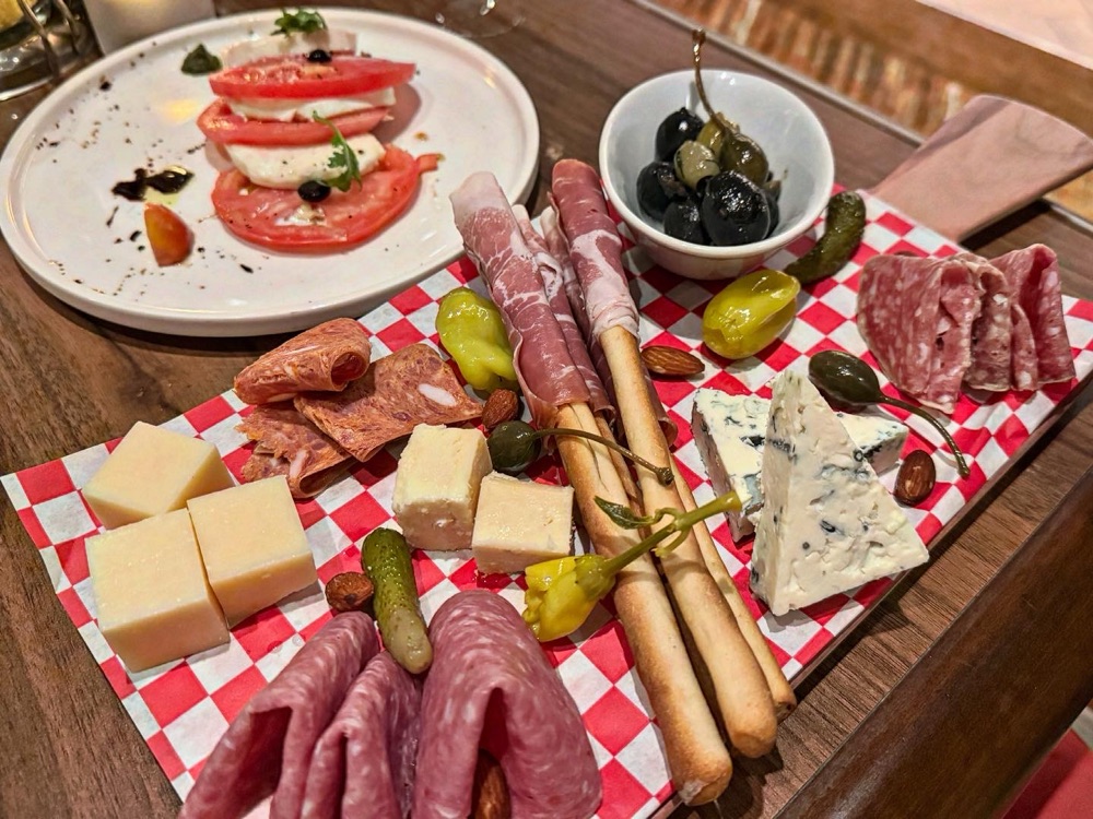 Salumi e Formaggi Sampler from Cucina del Capitano on Carnival Celebration
