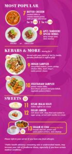 Masala Tiger Menu on Carnival Celebration