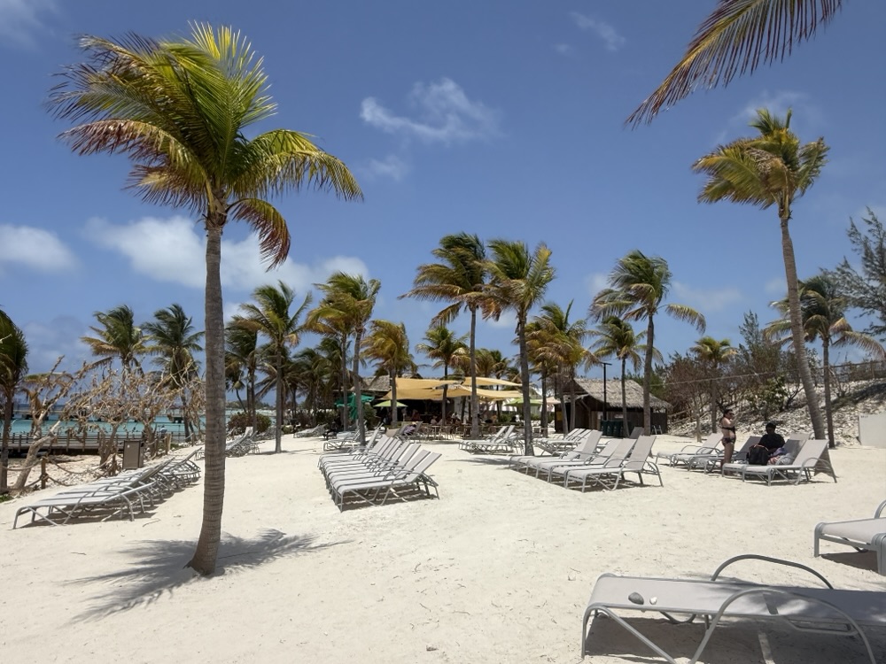 Beach at the Grand Turk Cruise Terminal