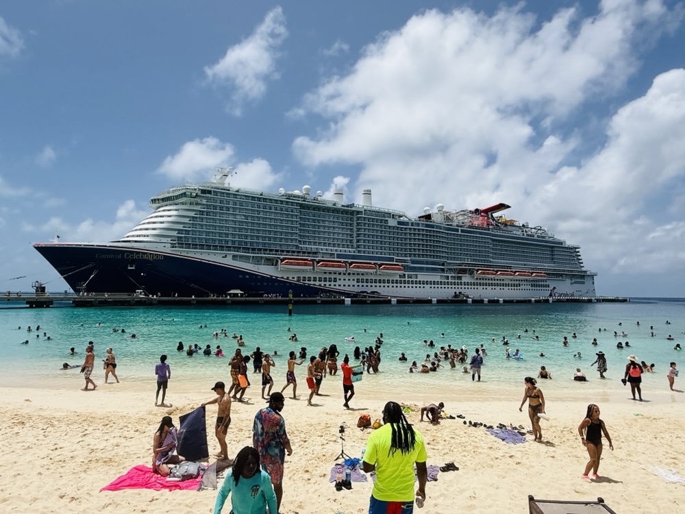 Beach at the Grand Turk Cruise Terminal