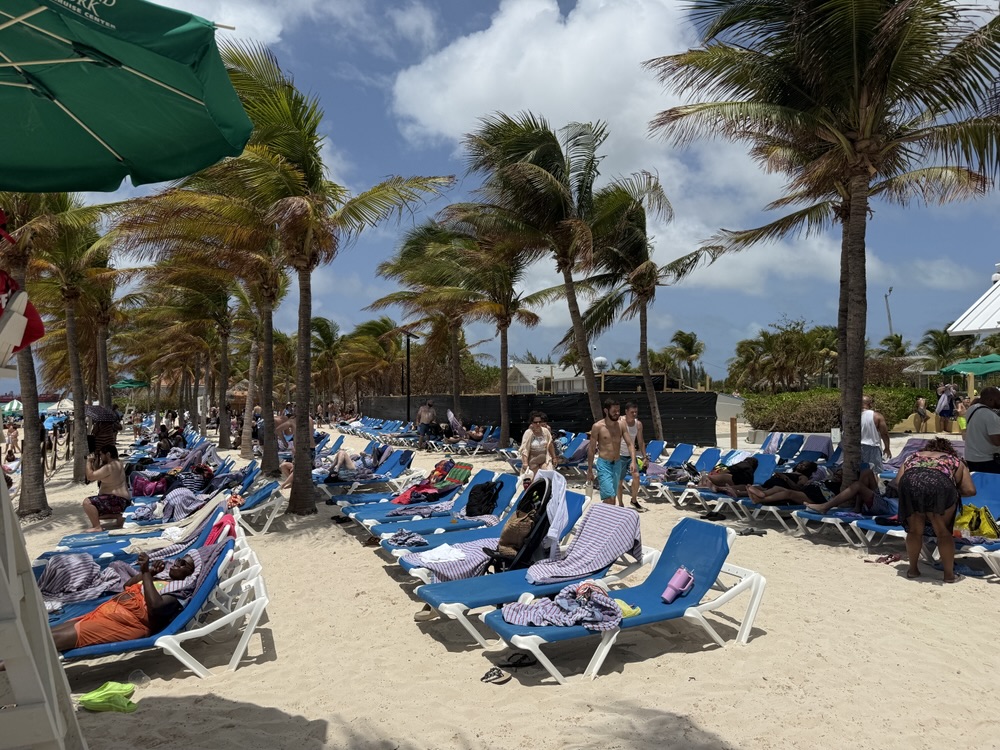 Beach at the Grand Turk Cruise Terminal