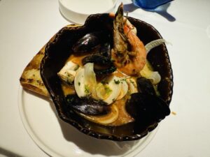 Cioppino from Rudi's Seagrill on Carnival Celebration