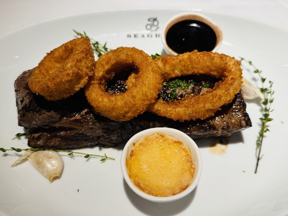 New York Strip from Rudi's Seagrill on Carnival Celebration